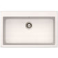 Lavaplatos Montano N-100XL - Negro - Blanco Schock