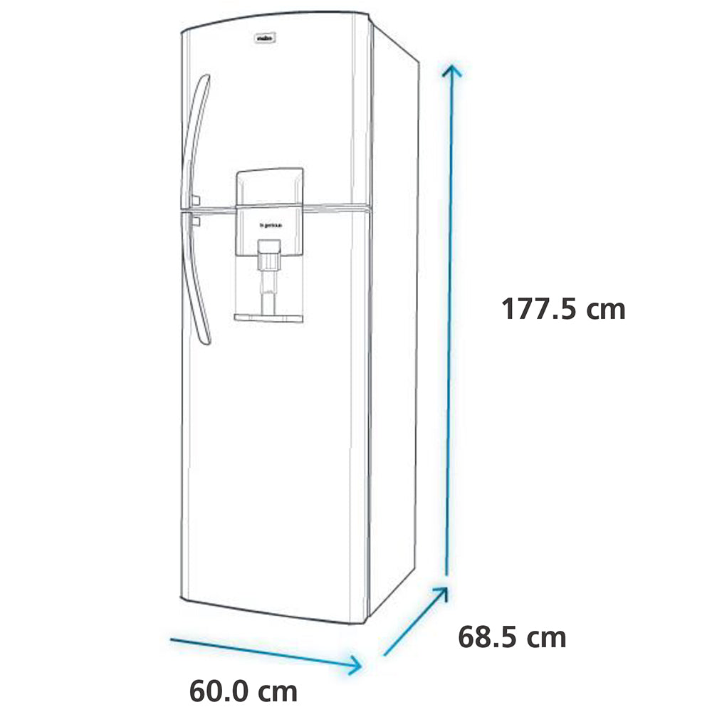 Refrigerador No Frost 292 Lt RMA300FWUT Mabe