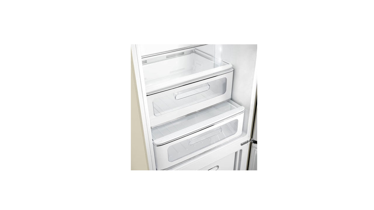 Refrigerador Retro DX FAB32 331 Lts Beige - Smeg