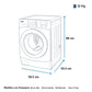 Secadora Frontal 10 Kg SEM101BDBY Mabe