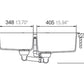 Lavaplatos Signus N-200 - Negro - Blanco Schock