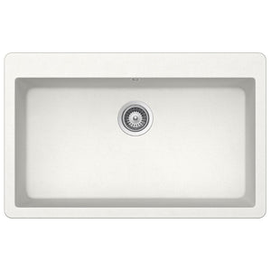 Lavaplatos Virtus N-100XL Negro - Blanco Schock