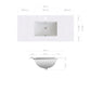 Lavamanos S con Cubierta Silestone S 100x47 Zart