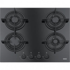 Encimera a gas FHCR 604 4G TC HE Negra Franke