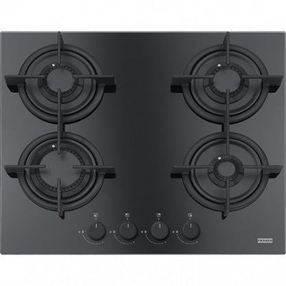 Encimera a gas FHCR 604 4G TC HE Negra Franke